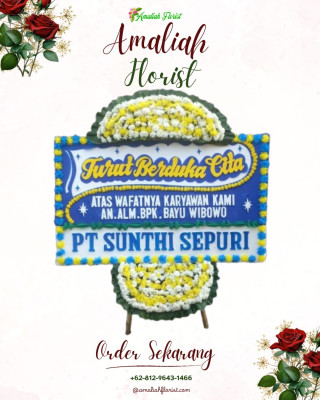 Papan Bunga Duka di Negara