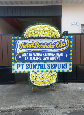 Papan Bunga Duka di Negara