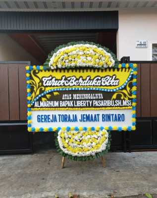 Papan Bunga Duka di Negara