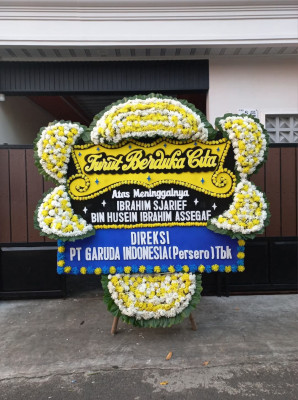 Papan Bunga Duka di Negara