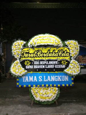 Papan Bunga Duka di Negara